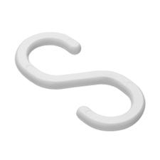Plastična kuka u obliku slova S
