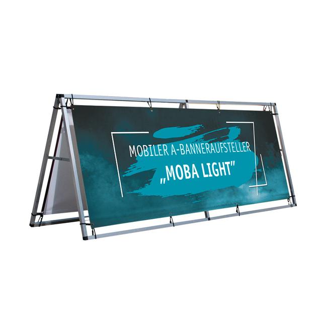 Mobilni nosač za baner u obliku slova A "Moba Light"
