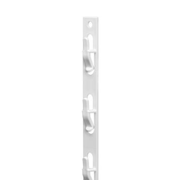 Bijela traka s razrezima za vješanje artikala