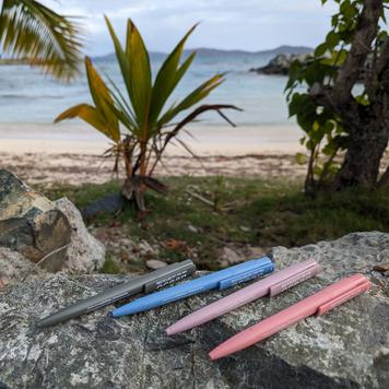 Kemijska olovka s mehanizmom na pritisak "Recycled PET Pen Pro Ocean"