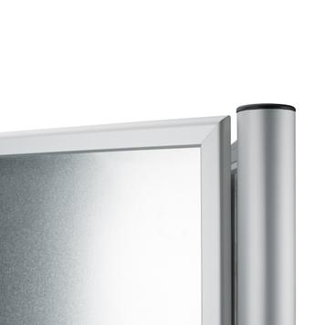 Trokutasti stalak otporan na kišu "Solid - ECO", profil od 32 mm, kosi ugaoni spoj (45°)