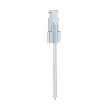 Metalna naljepnica s iglom za držač za cijene "Klick"